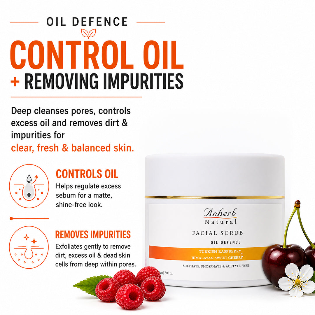 Anherb Oil Defence Face Scrub
