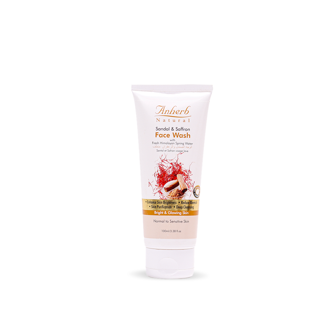 Face Wash - Sandal & Saffron - 100ml