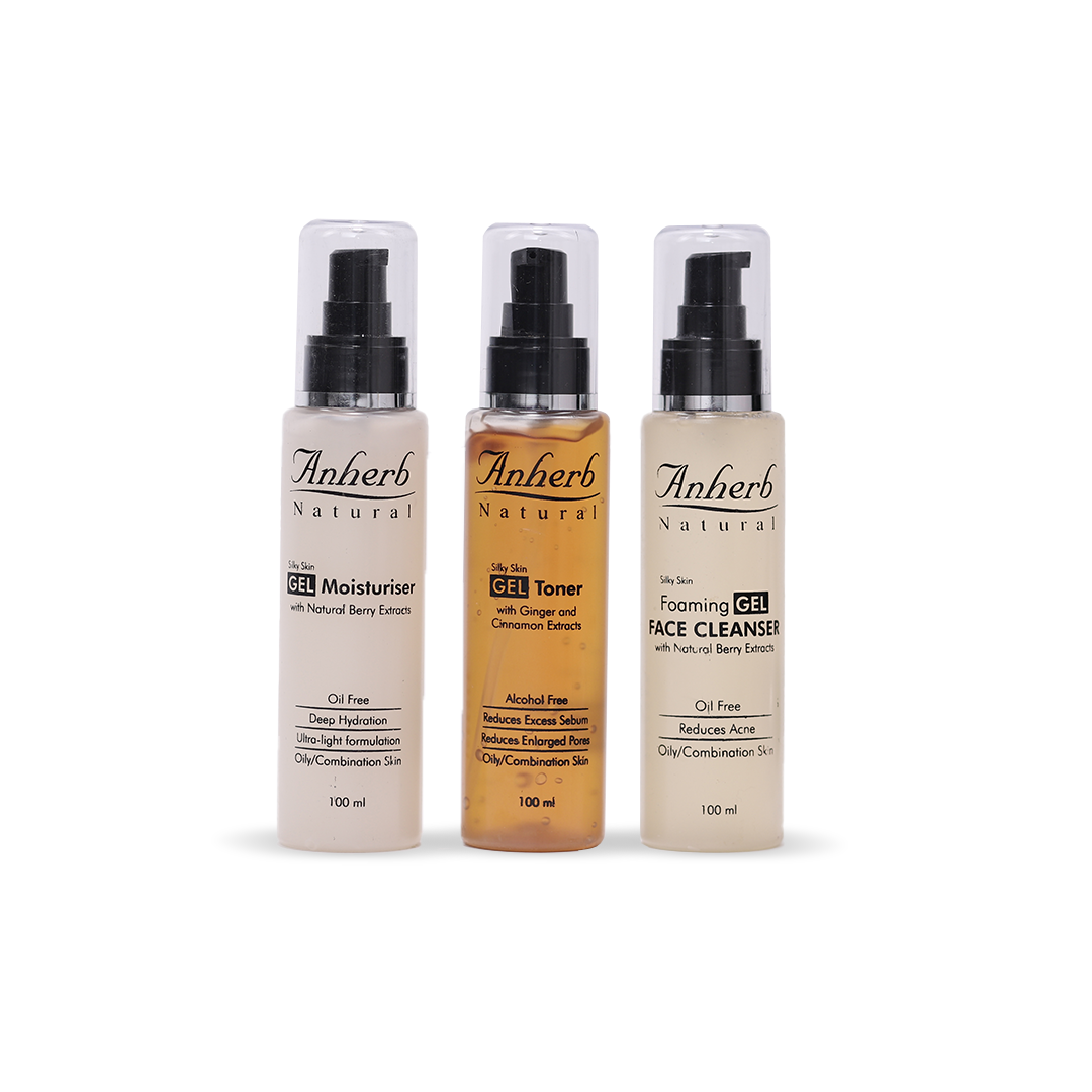 Oil-Free Intense Hydration & Skin Brightening Trio Set