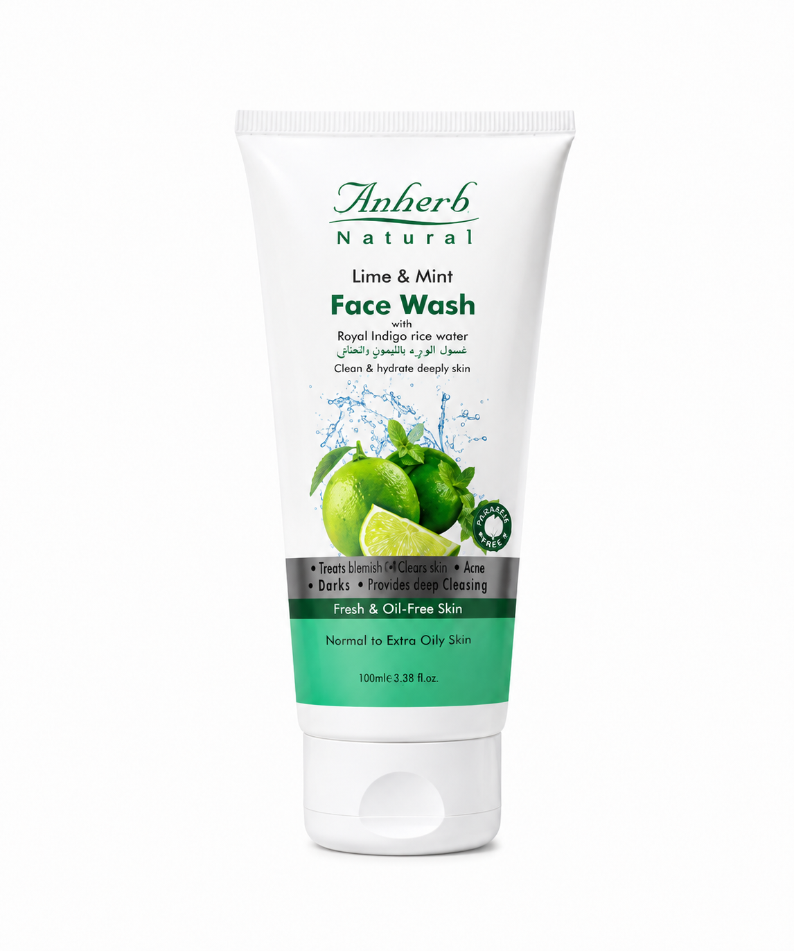 Face Wash - Lime & Mint - 100ml
