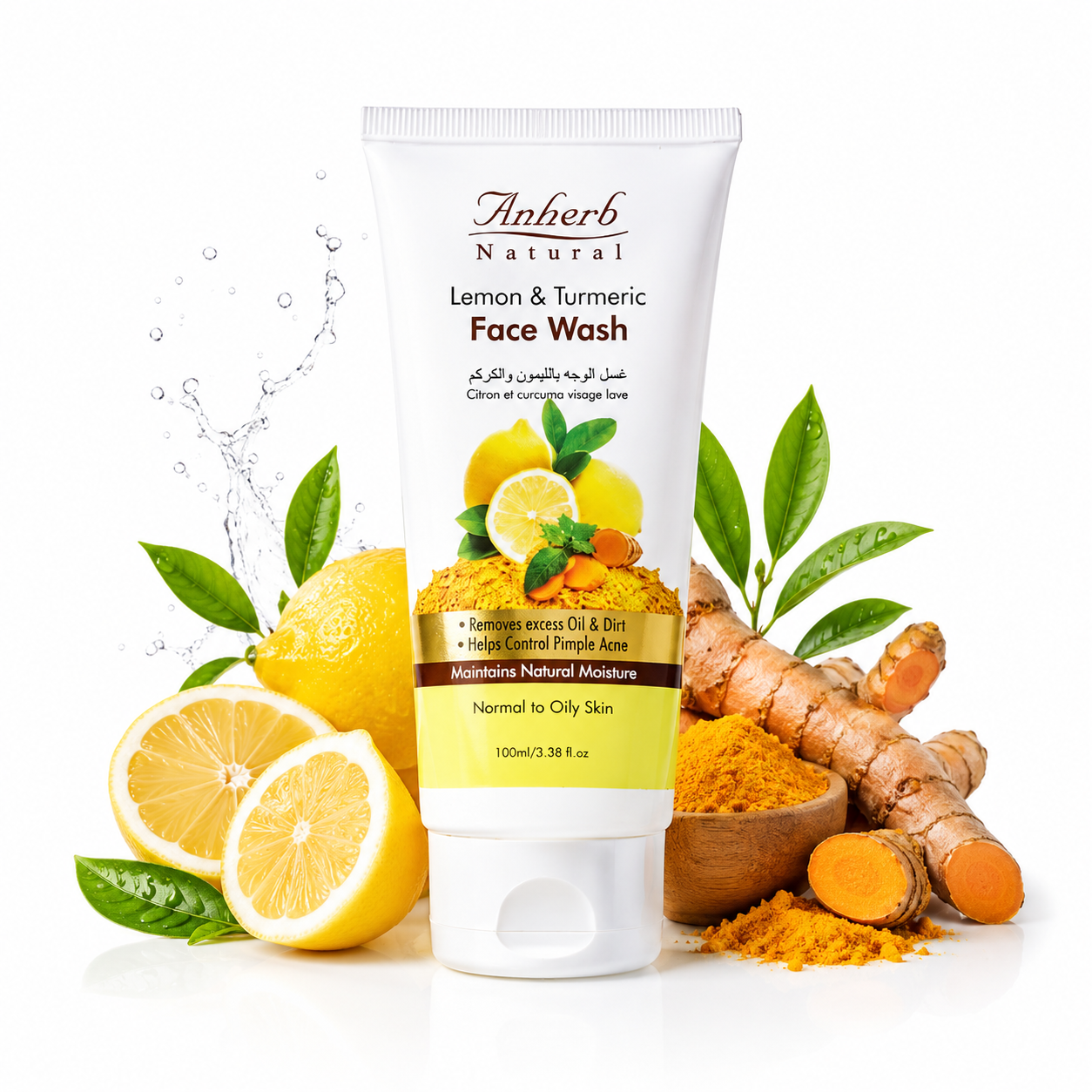 Face Wash - Lemon & Turmeric - 100ml