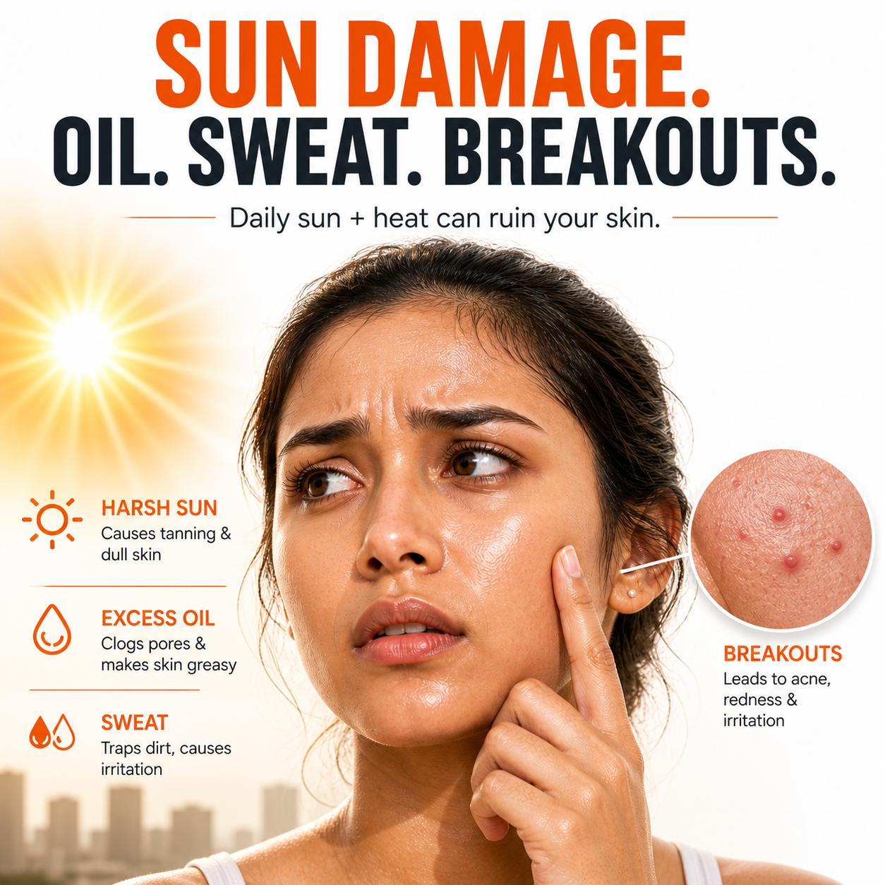 Anherb SPF 50 Sunscreen Lotion, UVA & UVB Protection| Broad Spectrum PA+++ Sunscreen | 100ml