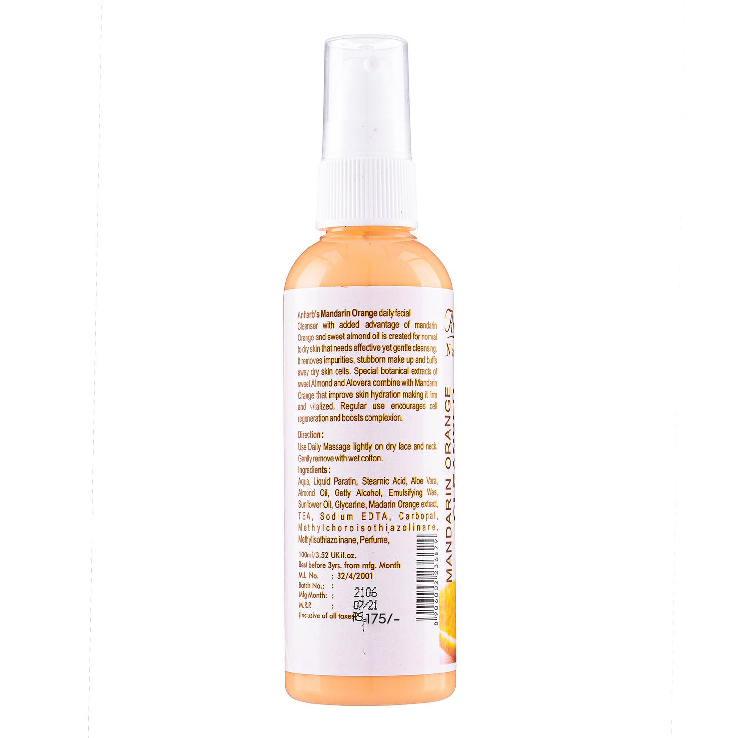 Mandarin Orange Cleanser - 100ml