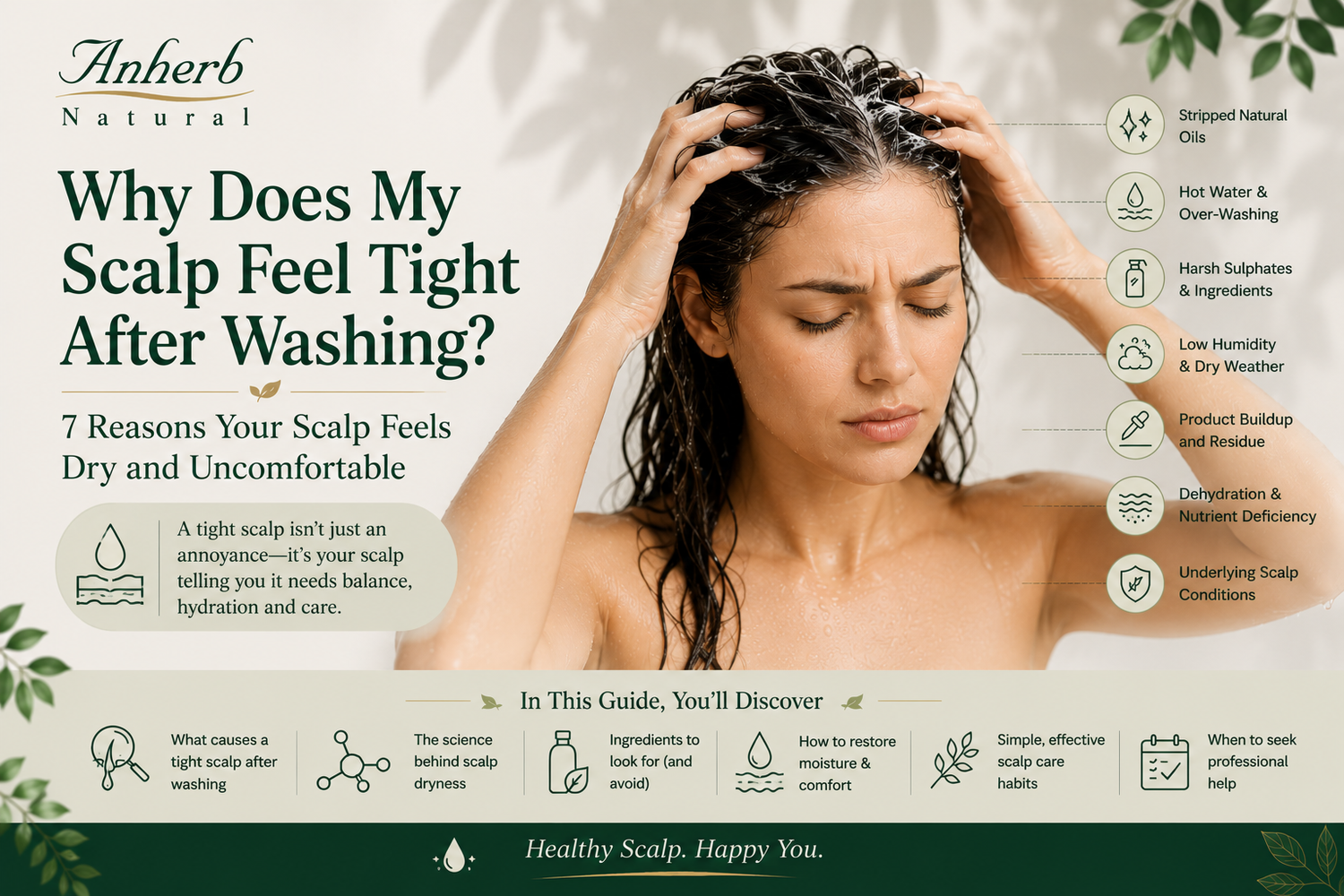 Why Does My Scalp Feel Tight After Washing? 7 Reasons Your Scalp Feels Dry and Uncomfortable