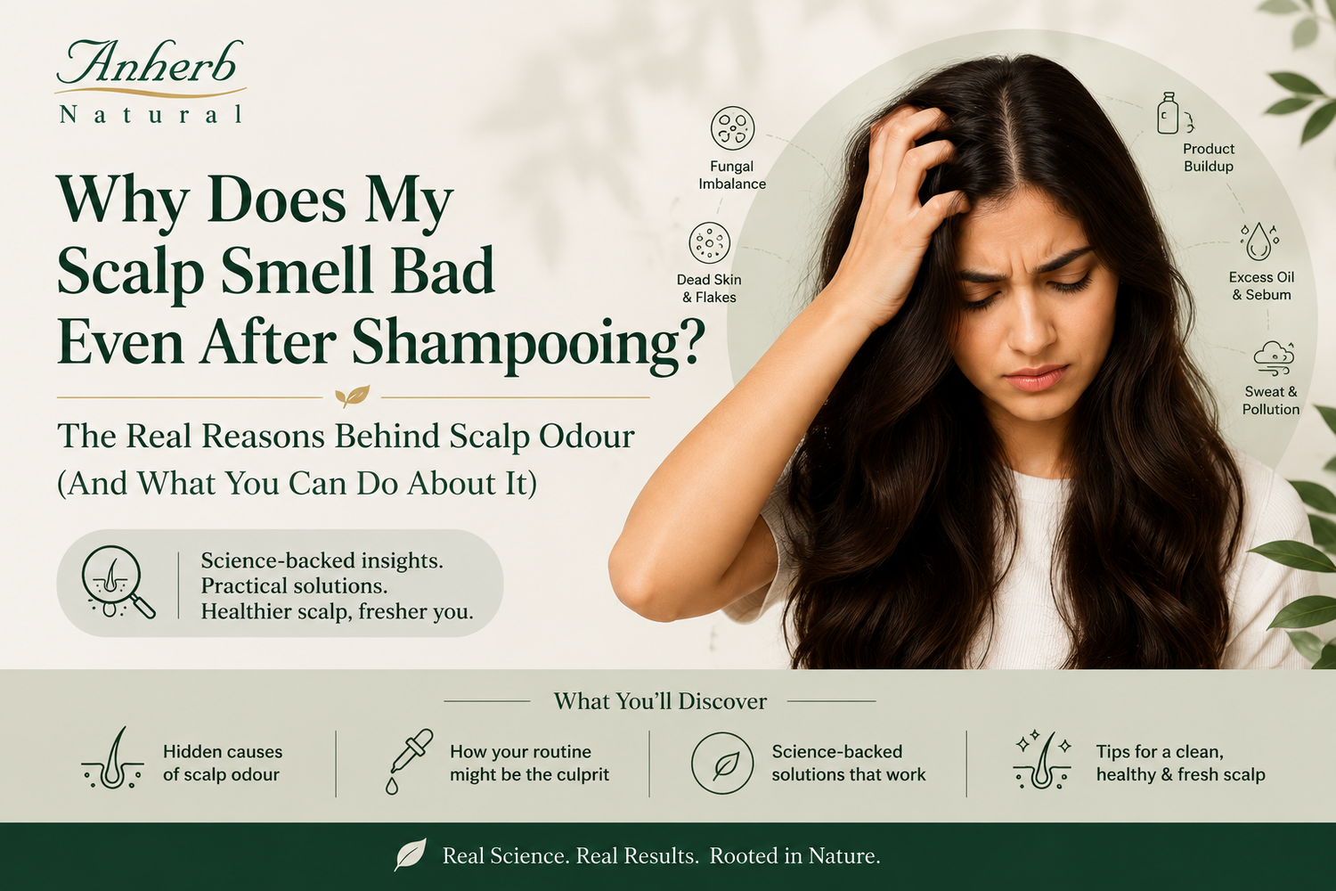 Why Does My Scalp Smell Bad Even After Shampooing? The Real Reasons Behind Scalp Odour (And What You Can Do About It)