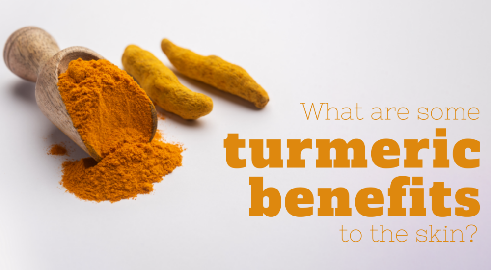 What are some turmeric benefits to the skin?
