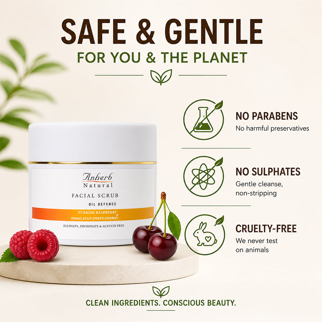 Anherb Oil Defence Face Scrub