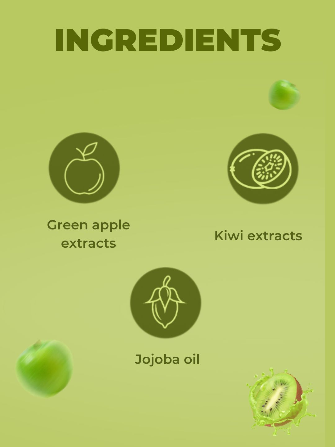 Green Apple &amp; Kiwi Facewash