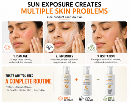 Complete sun protection combo — pack of 3