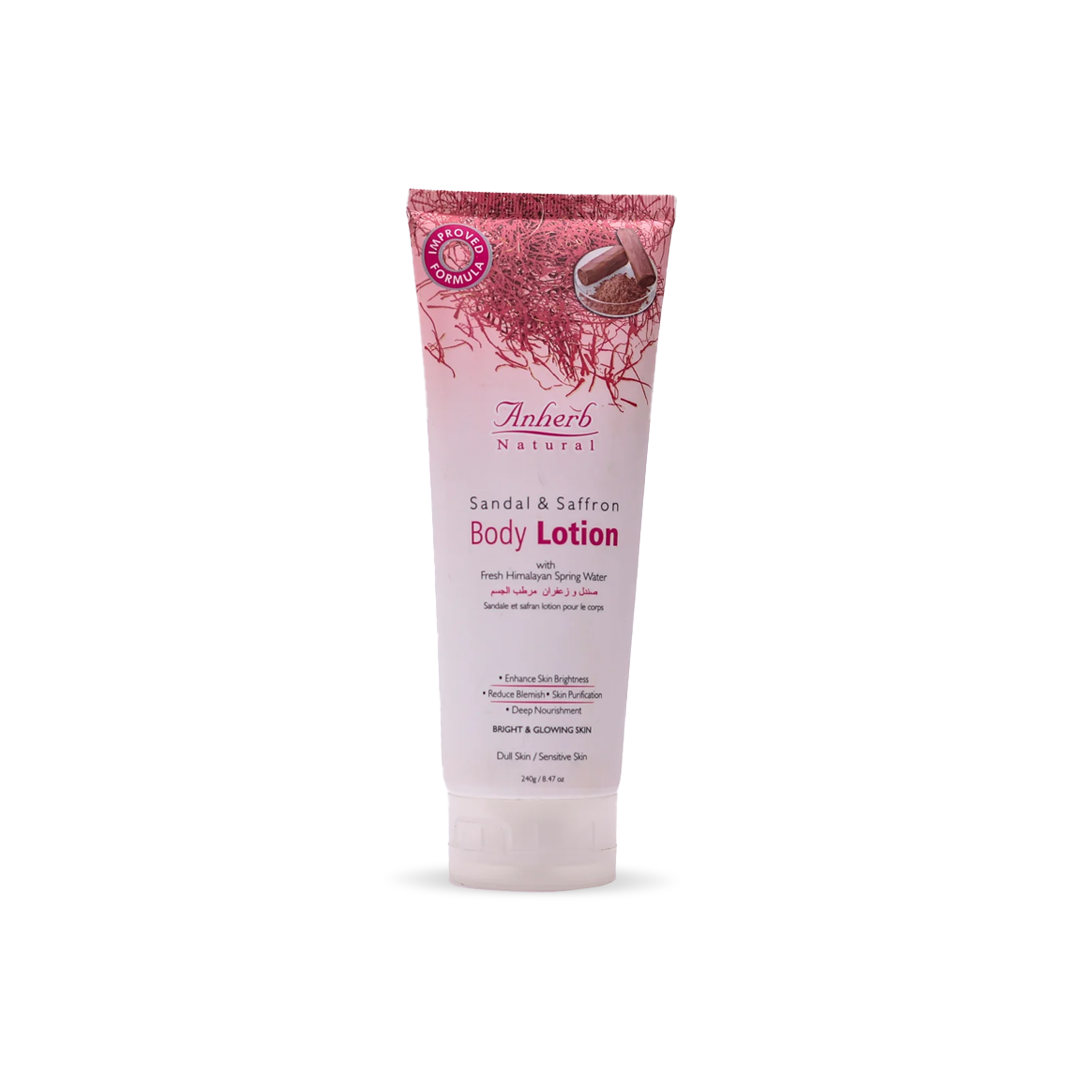 Sandal &amp; Saffron Body Lotion - 240ml