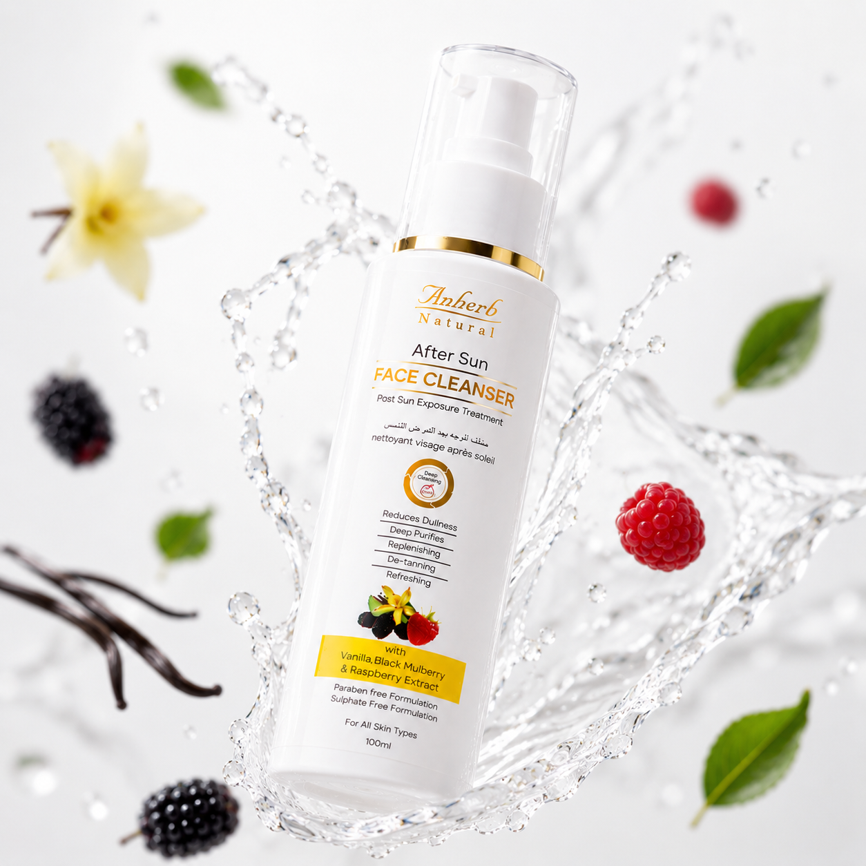 Anherb After Sun Face Cleanser