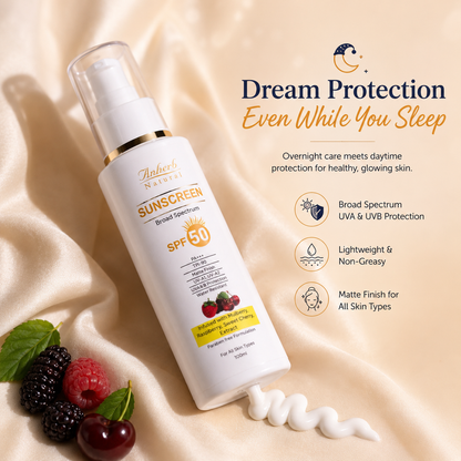 Anherb SPF 50 Sunscreen Lotion, UVA &amp; UVB Protection| Broad Spectrum PA+++ Sunscreen | 100ml