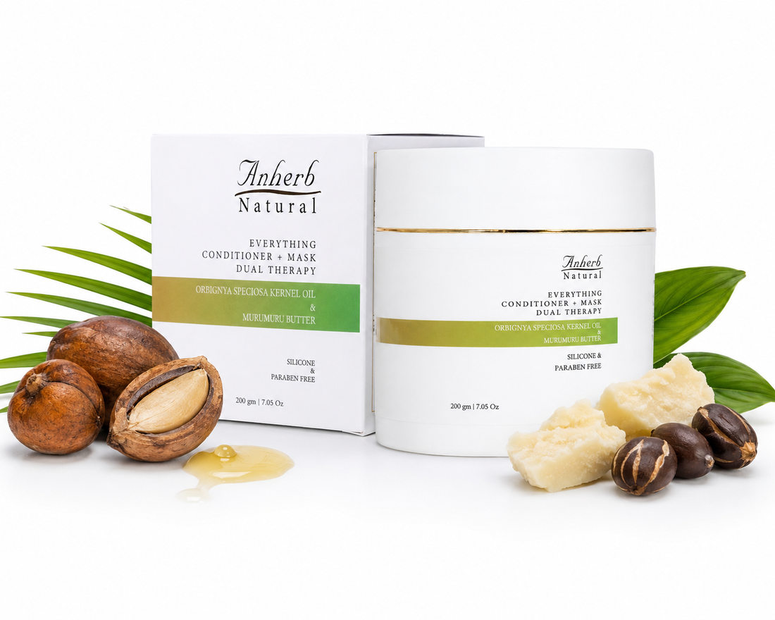 Anherb Everything Conditioner | Hydrating &amp; Detangling Conditioner for Soft, Smooth Hair | 200gm