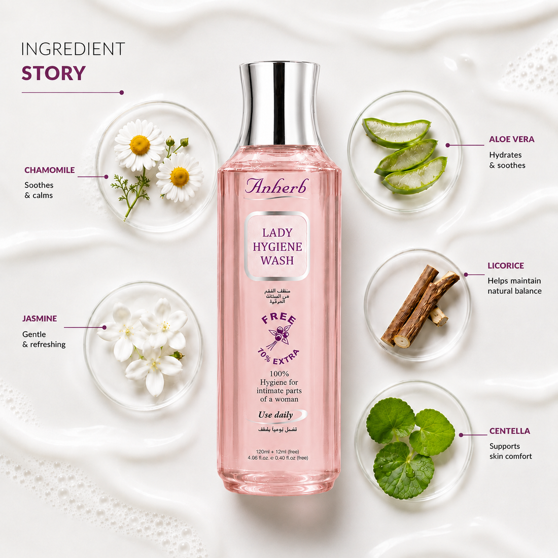 Lady Hygiene Wash - 120ml