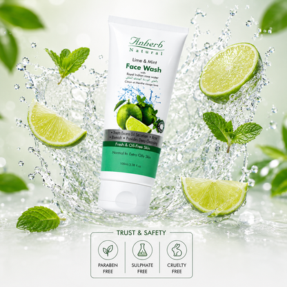 Face Wash - Lime &amp; Mint - 100ml