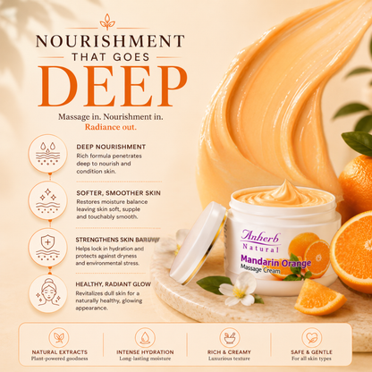 Mandarin Orange massage cream - 250gm