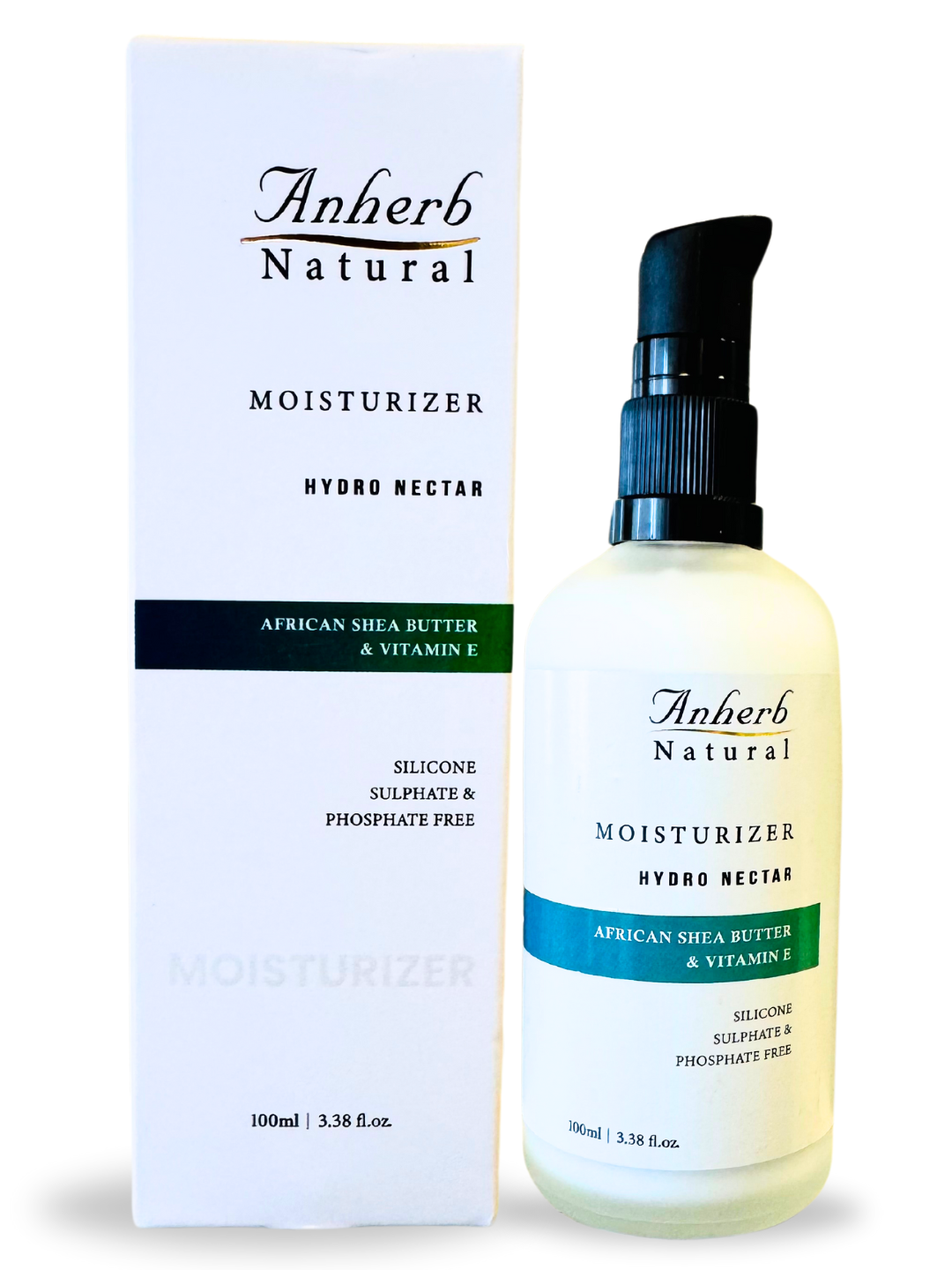 Anherb Natural Hydro Nectar Moisturizer - 100 ml, Honey | Vitamin E Infused Skincare with Shea Butter