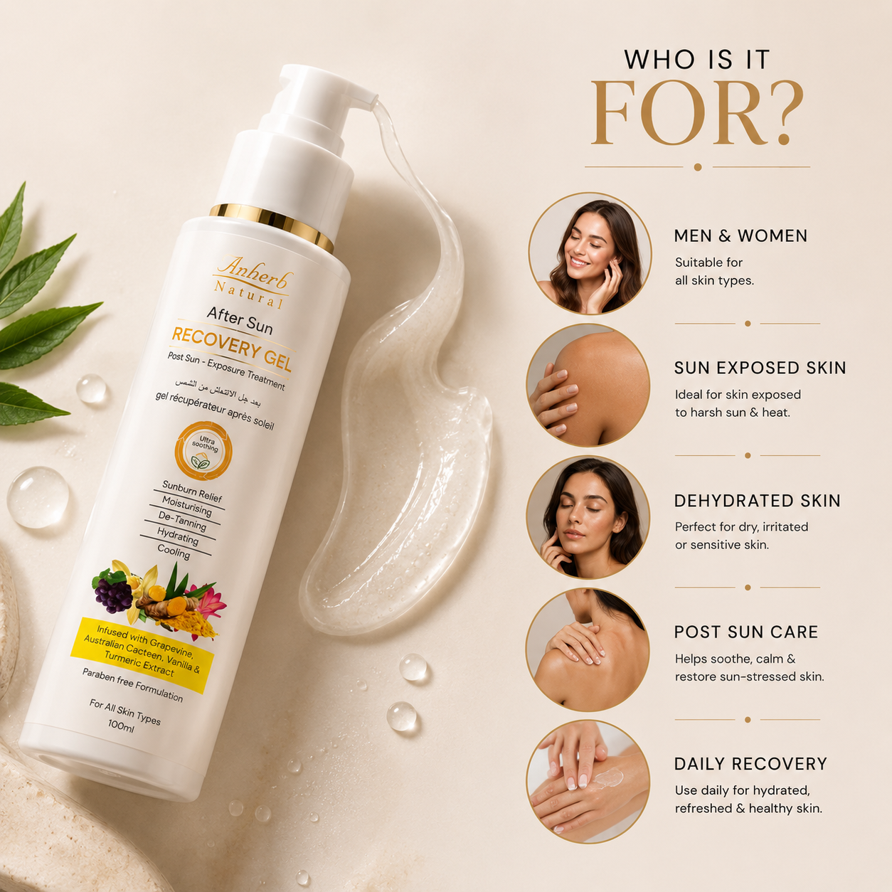 Anherb After Sun Recovery Gel