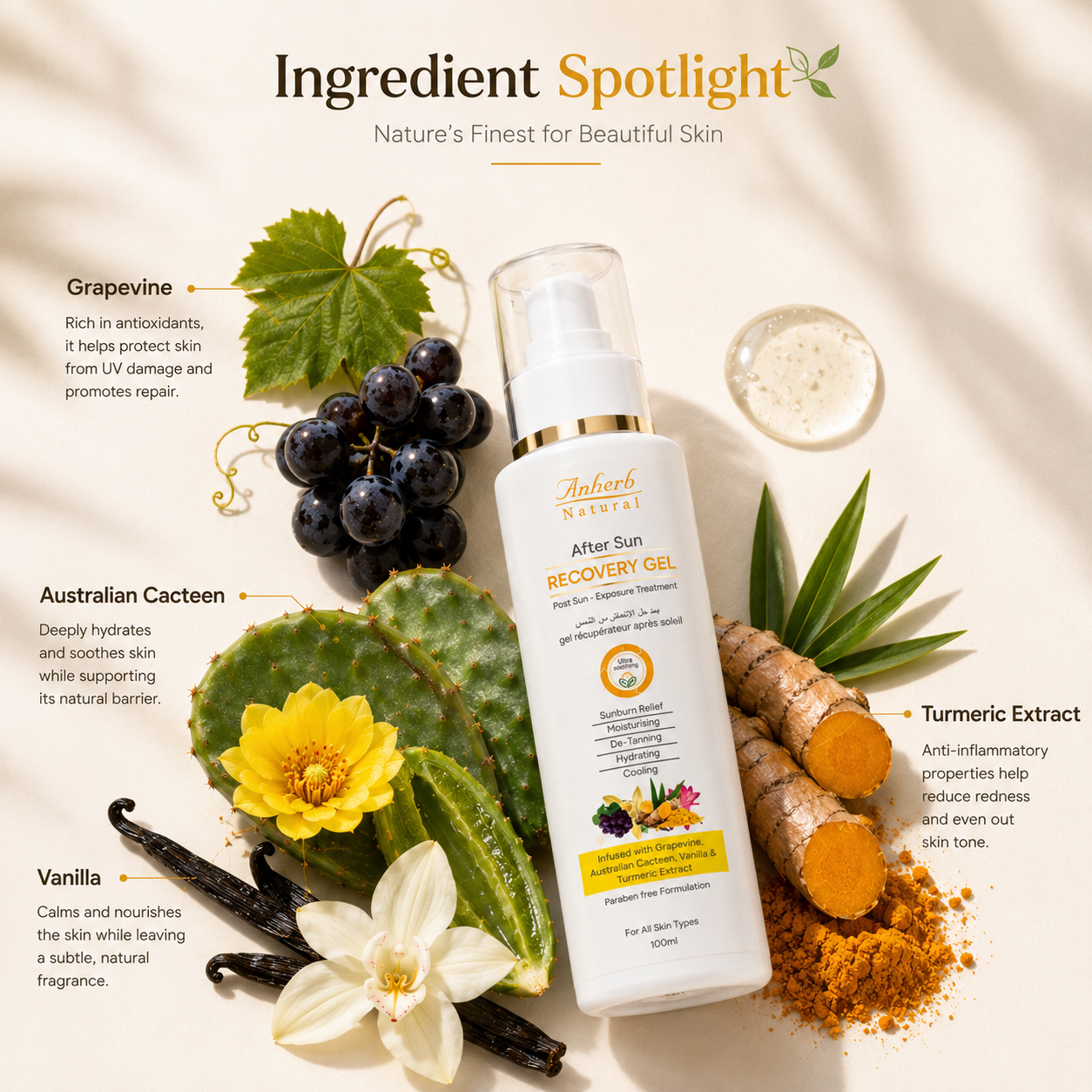 Anherb After Sun Recovery Gel