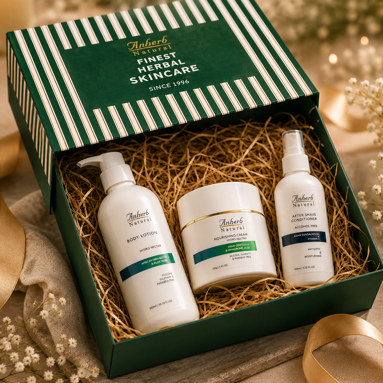 Anherb Elegance Hamper | Premium Skincare Gift Set for Him &amp; Her