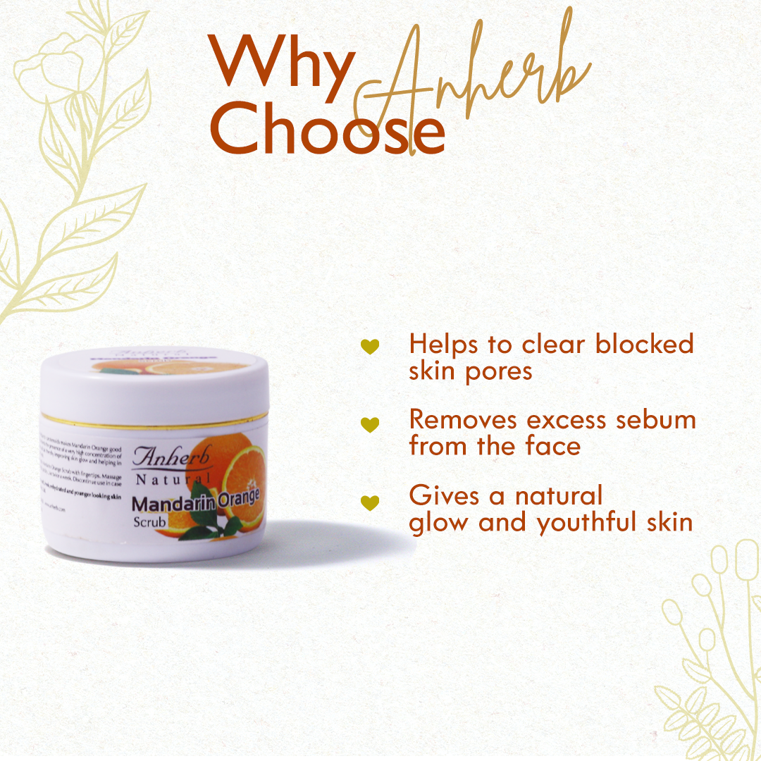Mandarin Orange Scrub (45gm)