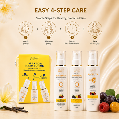 Complete sun protection combo — pack of 3