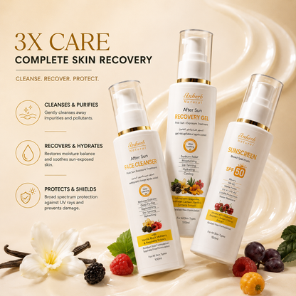 Complete sun protection combo — pack of 3
