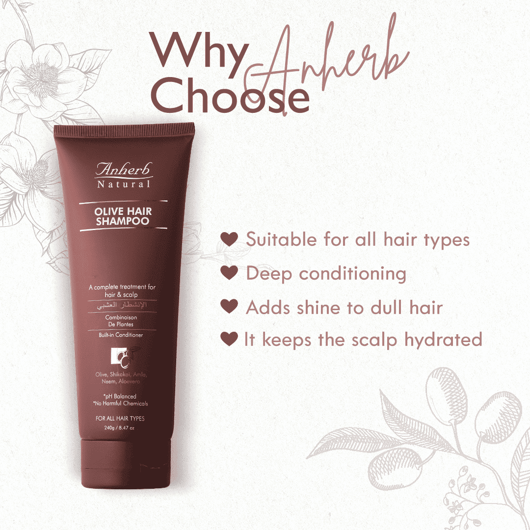Olive Hair Shampoo - 240ml